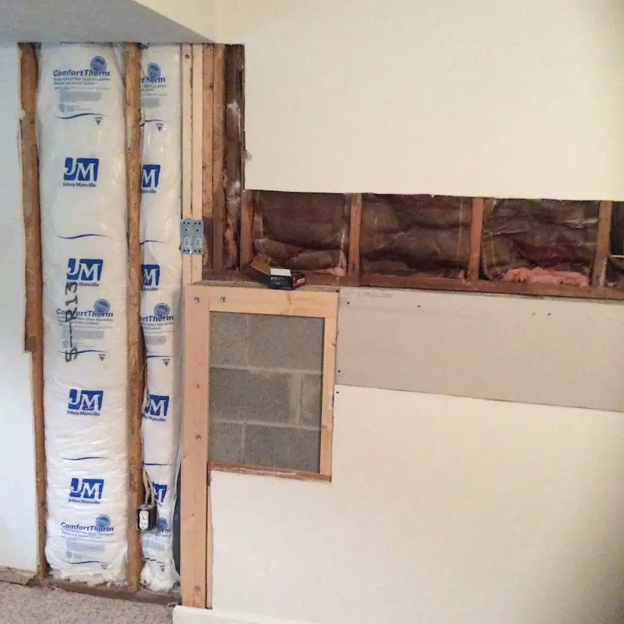 Wall insulation replacement during Odor Removal & Deodorization in Stuarts Draft